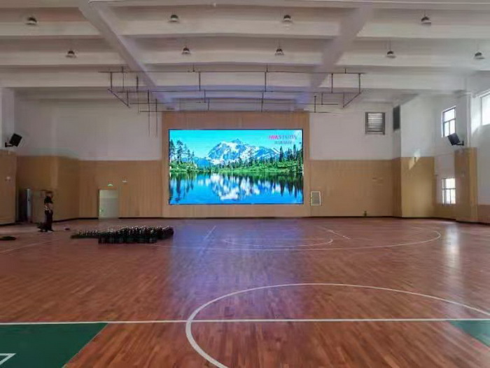 环湖小学西校区（文化小学）-篮球场室内P3，41-5方